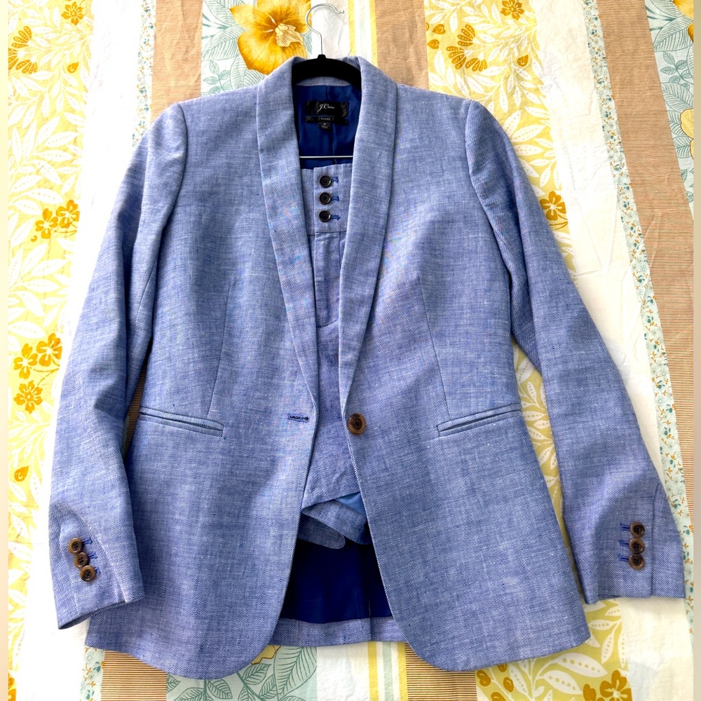 Like New! Jcrew Linen suits